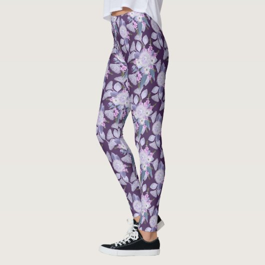 Australische Wildblumen Leggings (Links)