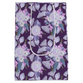 Australische Wildblumen Mittlere Geschenktüte (Rückseite)