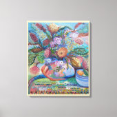 Australische Wildblumen Still Life Leinwanddruck (Vorderseite)