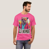 Australische Wombat Funny Marsupial Wombats T-Shirt (Vorne ganz)