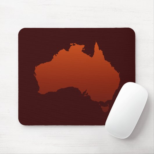 Australische Wüstenform Mousepad (Mit Mouse)