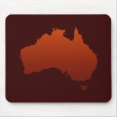 Australische Wüstenform Mousepad (Vorne)