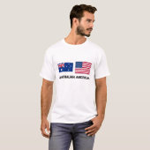 Australischer Amerikaner T-Shirt (Vorne ganz)