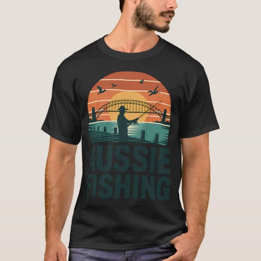 Australischer Angler T-Shirt (Vorderseite)