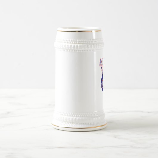 Australischer australischer Australier Oi Oi Oi Bierglas (Mittel)