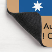 Australischer australischer Australier Oui! … Mousepad (Ecke)