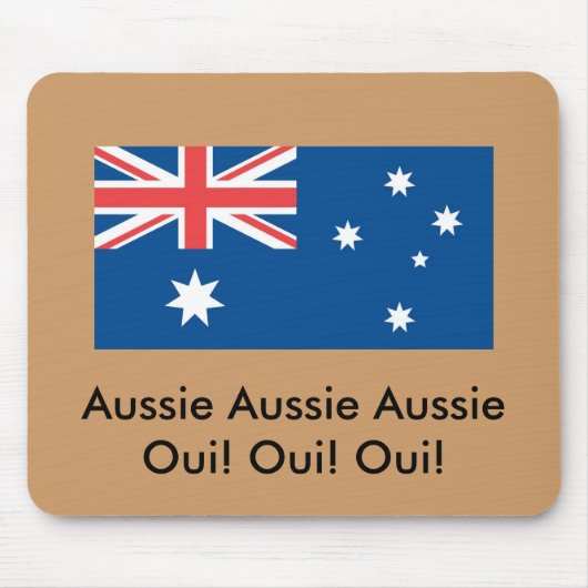 Australischer australischer Australier Oui! … Mousepad (Vorne)