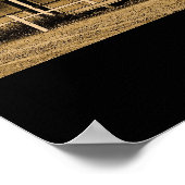 Australischer Bahnhof ca. 1865-Poster Poster (Ecke)