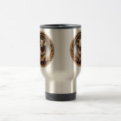 Australischer Baumhugger: Koala Bärenholz Print Reisebecher (Mittel)