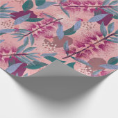 Australischer Bottlebrush  Geschenkpapier (Ecke)