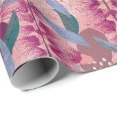 Australischer Bottlebrush  Geschenkpapier (Rolleneckpunkt)