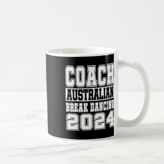 Australischer Break Tancing Coach Funny Matching C Kaffeetasse (Rechts)