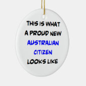 australischer Bürger, stolzer neuer Keramik Ornament (Rechts)