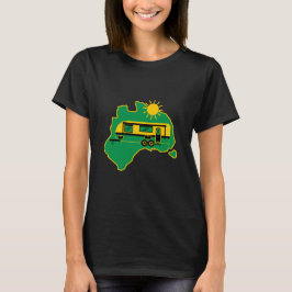 Australischer Caravan Camping T - Shirt