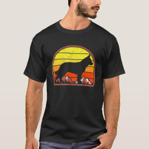 Australischer Cattle Dog Vintage Retro Blue Heeler T-Shirt