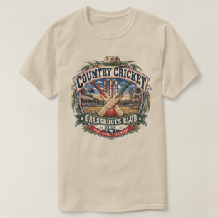 Australischer Country Cricket Vintage Grassroots C T-Shirt