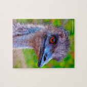 Australischer Emu Puzzle (Horizontal)
