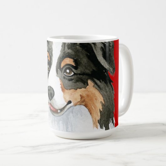Australischer Farbblock Kaffeetasse (VorderseiteRechts)