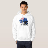 Australischer FlaggeHoodie Hoodie (Vorne ganz)