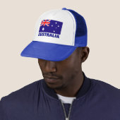 Australischer Flaggenhut | Australien Tagesentwurf Truckerkappe (Beispiel)