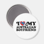 Australischer Freund Magnet (Vorderseite/Rückseite)