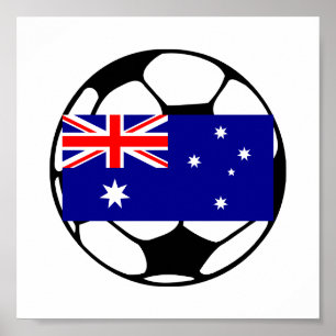 Australischer Fußball Poster