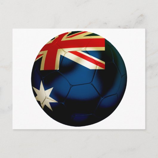 Australischer Fußball Postkarte (Vorderseite)