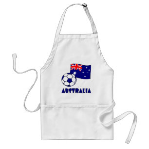 Australischer Fußball und Flagge 2 Schürze