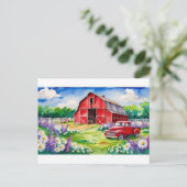 Australischer Garten Postkarte (Stehend Vorderseite)