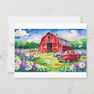 Australischer Garten Postkarte