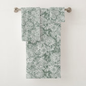 Australischer Garten - Weiß Badhandtuch Set (Insitu)