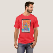 Australischer Geburtsstempel Tee Retro Vintage (Vorne ganz)