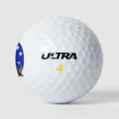 Australischer Goanna Golfball (Logo)