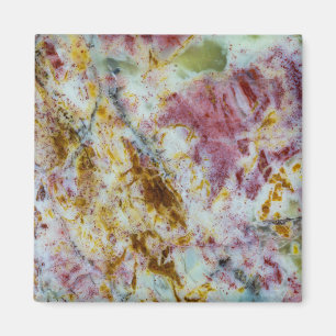 Australischer Grüner Opalit-Slab Magnet