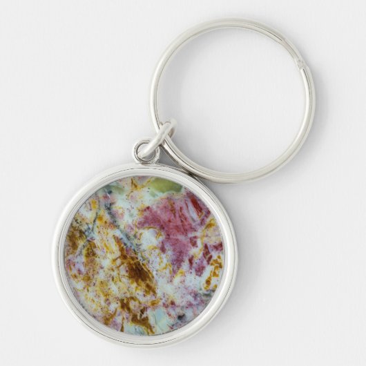 Australischer Grüner Opalit-Slab Schlüsselanhänger (Vorne)