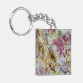 Australischer Grüner Opalit-Slab Schlüsselanhänger (Vorderseite links)