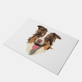 Australischer Hirte 1 Fußmatte (Schrägansicht)