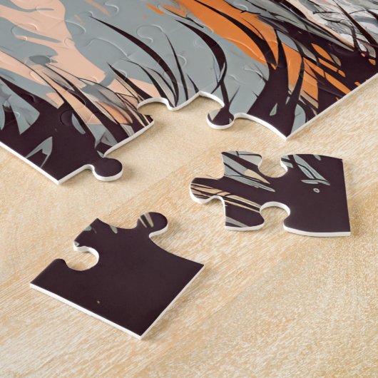 Australischer Hirte an einem tropischen Strand Puzzle (Seite)