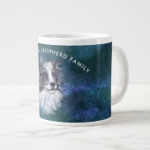 Australischer Hirte, der Kaffee zeichne Tasse (Vorderseite Rechts)