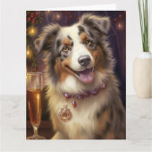 Australischer Hirte Karte (Vorderseite)