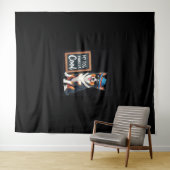 Australischer Hirte Mein Hund hält mich für Cool f Wandteppich (Beispiel (Horizontal))