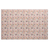 Australischer Hirte Vintage Blumenmischung Rosa Stoff (Fat Quarter (45,7 x 55,9 cm))