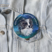 Australischer Hirte zeichnend Button (Beispiel)