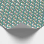 Australischer Hirtenroter Merle Geschenkpapier (Ecke)