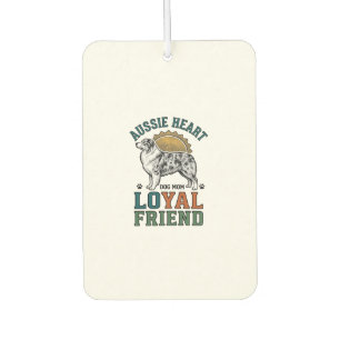 Australischer Hunde-Liebhaber Vintage gravierte Sc Autolufterfrischer
