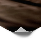 Australischer Indianer Tasmanian Tiger Poster (Ecke)