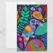 Australischer Jungle Parrot Kangaroo Koala Briefpapier (Vorne/Hinten)