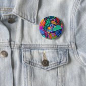 Australischer Jungle Parrot Kangaroo Koala Button (Beispiel)
