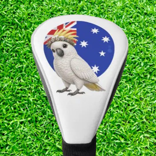 Australischer Kakadu  Golf Headcover