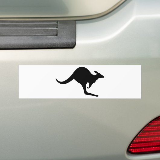 Australischer Känguru Autoaufkleber (Auf Auto)